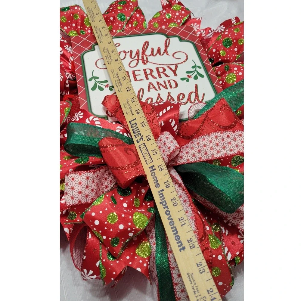 Blessed Christmas Holiday Door Decor wall decor Gift bright door decor